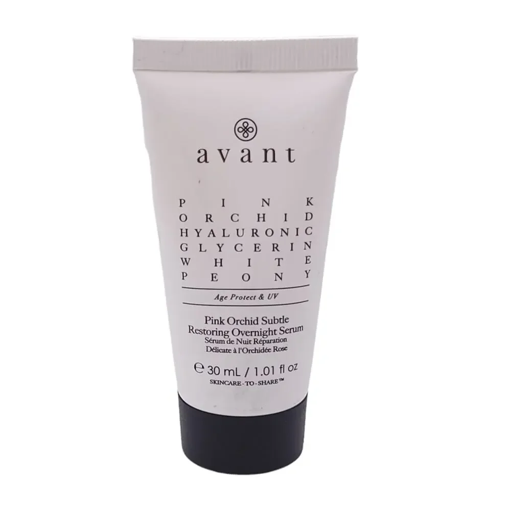 NEW Avant Pink Orchid Subtle Restoring Overnight Serum